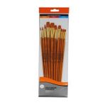 Daler Rowney Simply Gold Taklon Yassı Fırça Uç Seti 10'lu