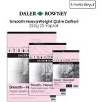 Daler Rowney Smooth Heavyweight 220 gr 25 Yaprak Defter