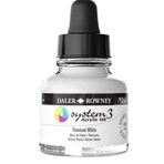 Daler Rowney System 3 009 Titanium White 29.5ml Akrilik Boya