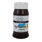 Daler Rowney System 3 223 Burnt Umber 500ml Akrilik Boya