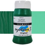 Daler Rowney System 3 335 Emerald 500ml Akrilik Boya