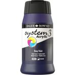 Daler Rowney System 3 Deep Violet 408 211467 500ml Akrilik Boya