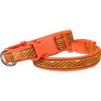 Dalga Desenli Dokuma Köpek Boyun Tasması 1,5 cm x 27-40 cm Tcu
