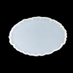 Dalgalı Oval Tepsi Reçine Epoksi Kalıp - T7