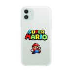 Dali Design İphone 11 Uyumlu Şeffaf Kılıf 2 Mario Tasarımlı