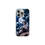 Dali Design İphone 14 Pro Max Uyumlu Şeffaf Kılıf Demon Slayer 4 Tasarımlı