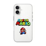Dali Design İphone 16 Uyumlu Şeffaf Kılıf 2 Mario Tasarımlı
