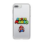 Dali Design İphone 7 Plus Uyumlu Şeffaf Kılıf 2 Mario Tasarımlı