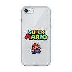 Dali Design İphone 8 Uyumlu Şeffaf Kılıf 2 Mario Tasarımlı
