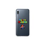 Dali Design Samsung Galaxy A10 Uyumlu Şeffaf Kılıf 2 Mario Tasarımlı