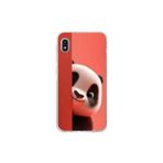 Dali Design Samsung Galaxy A10 Uyumlu Şeffaf Kılıf 4 Peluş Panda Tasarımlı