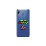 Dali Design Samsung Galaxy A20 Uyumlu Şeffaf Kılıf 2 Mario Tasarımlı