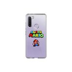 Dali Design Samsung Galaxy A21 Uyumlu Şeffaf Kılıf 2 Mario Tasarımlı