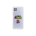 Dali Design Samsung Galaxy A22 Uyumlu Şeffaf Kılıf 2 Mario Tasarımlı