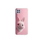 Dali Design Samsung Galaxy A22 Uyumlu Şeffaf Kılıf 5 Peluş Tavşan Tasarımlı