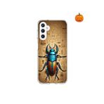 Dali Design Samsung Galaxy A25 Uyumlu Şeffaf Kılıf Antik Mısır 3 Tasarımlı