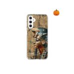 Dali Design Samsung Galaxy A25 Uyumlu Şeffaf Kılıf Antik Mısır 6 Tasarımlı