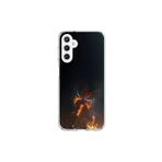 Dali Design Samsung Galaxy A25 Uyumlu Şeffaf Kılıf Balta Tasarımlı