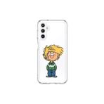 Dali Design Samsung Galaxy A25 Uyumlu Şeffaf Kılıf Cartoon 2 Tasarımlı