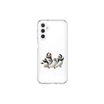 Dali Design Samsung Galaxy A25 Uyumlu Şeffaf Kılıf Cartoon 8 Tasarımlı
