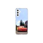 Dali Design Samsung Galaxy A25 Uyumlu Şeffaf Kılıf Couple Mcqueen 1 Tasarımlı