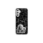 Dali Design Samsung Galaxy A25 Uyumlu Şeffaf Kılıf Einstein Tasarımlı