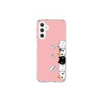 Dali Design Samsung Galaxy A25 Uyumlu Şeffaf Kılıf Kedişler 2 Tasarımlı