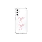 Dali Design Samsung Galaxy A25 Uyumlu Şeffaf Kılıf Kurdele 1 Tasarımlı