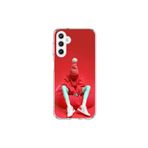 Dali Design Samsung Galaxy A25 Uyumlu Şeffaf Kılıf No Face 7 Tasarımlı