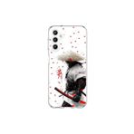 Dali Design Samsung Galaxy A25 Uyumlu Şeffaf Kılıf Samurai 1 Tasarımlı