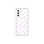 Dali Design Samsung Galaxy A25 Uyumlu Şeffaf Kılıf Şeffaf Kalp 1 Tasarımlı