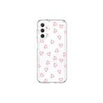 Dali Design Samsung Galaxy A25 Uyumlu Şeffaf Kılıf Şeffaf Kalp 3 Tasarımlı