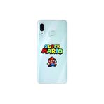 Dali Design Samsung Galaxy A30 Uyumlu Şeffaf Kılıf 2 Mario Tasarımlı