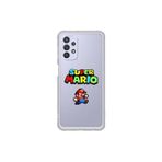 Dali Design Samsung Galaxy A32 Uyumlu Şeffaf Kılıf 2 Mario Tasarımlı