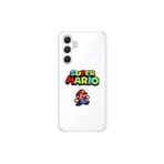 Dali Design Samsung Galaxy A34 Uyumlu Şeffaf Kılıf 2 Mario Tasarımlı