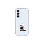 Dali Design Samsung Galaxy A35 Uyumlu Şeffaf Kılıf Cartoon 7 Tasarımlı