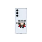 Dali Design Samsung Galaxy A35 Uyumlu Şeffaf Kılıf Chibi 5 Tasarımlı