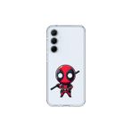 Dali Design Samsung Galaxy A35 Uyumlu Şeffaf Kılıf Chibi 8 Tasarımlı