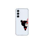 Dali Design Samsung Galaxy A35 Uyumlu Şeffaf Kılıf Couple Pucca 1 Tasarımlı