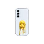 Dali Design Samsung Galaxy A35 Uyumlu Şeffaf Kılıf Estetik Yüz 6 Tasarımlı