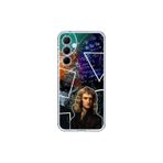 Dali Design Samsung Galaxy A35 Uyumlu Şeffaf Kılıf Isaac Newton Tasarımlı