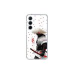 Dali Design Samsung Galaxy A35 Uyumlu Şeffaf Kılıf Samurai 1 Tasarımlı