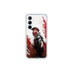 Dali Design Samsung Galaxy A35 Uyumlu Şeffaf Kılıf Spartan 1 Tasarımlı