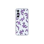 Dali Design Samsung Galaxy A35 Uyumlu Şeffaf Kılıf Wallpaper 3 Tasarımlı