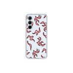 Dali Design Samsung Galaxy A35 Uyumlu Şeffaf Kılıf Wallpaper 4 Tasarımlı