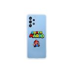 Dali Design Samsung Galaxy A52 Uyumlu Şeffaf Kılıf 2 Mario Tasarımlı