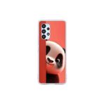 Dali Design Samsung Galaxy A53 Uyumlu Şeffaf Kılıf 4 Peluş Panda Tasarımlı