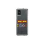 Dali Design Samsung Galaxy A71 Uyumlu Şeffaf Kılıf 1 Pac-Man Tasarımlı