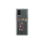 Dali Design Samsung Galaxy A71 Uyumlu Şeffaf Kılıf 3 Tetris Tasarımlı