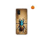 Dali Design Samsung Galaxy A71 Uyumlu Şeffaf Kılıf Antik Mısır 3 Tasarımlı
